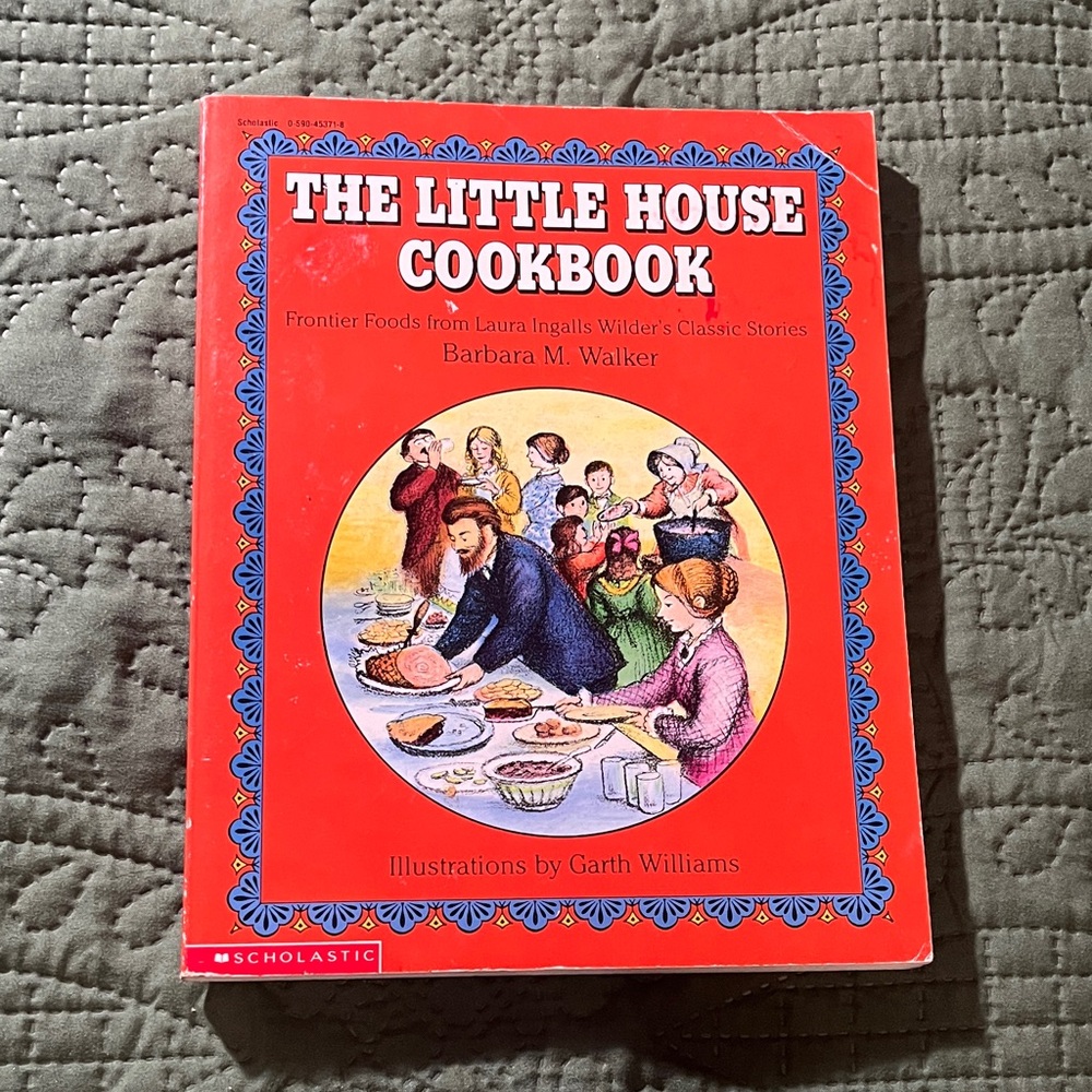 Scholastic The Little House Cookbook - Red Cover